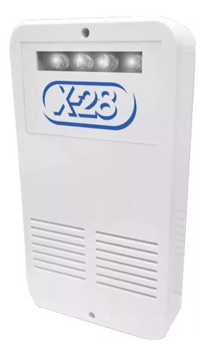 X-28 Alarmas Sirena Exterior Luz LED y Flash Para Alarma Casa X28 0