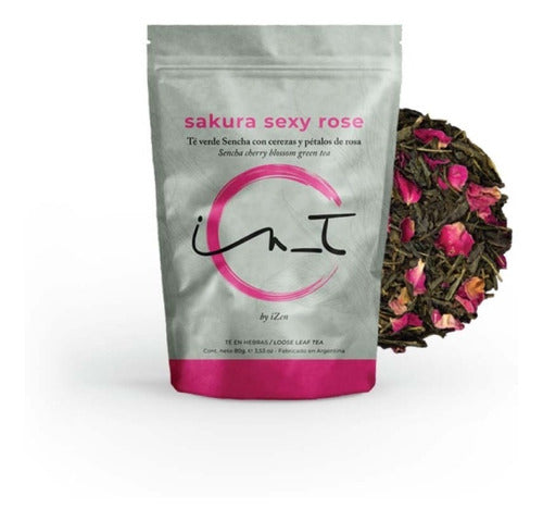 In_T Sakura Sexy Rose Green Tea Inti Zen x 60g 0