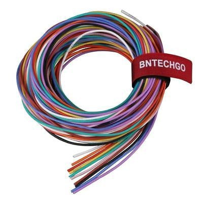 BNTECHGO Silicone Wire Cable Kit 10 Gauge 22 Color 200 Deg C 60 0