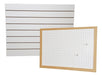 MJmaderas Combo Offer: Slotted Panel Melamine + Perforated Panel with Frame 0