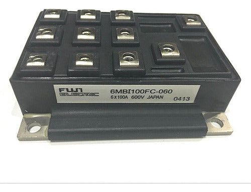 Reformado Fuji 6mbi100fc-060 Igbt Plc Módulo 6mbi100fc-060 B 1