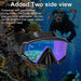 AQUA A DIVE SPORTS Snorkeling Goggles Black 1