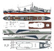 MODELO PARA DESCARGAR E IMPRIMIR Barco Hms Hesperus 1:200 Papercraft (envio X Email) 0