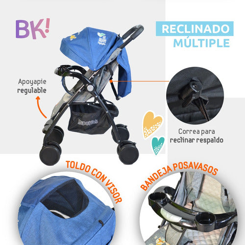 Lightweight Compact Baby Stroller Crib 21