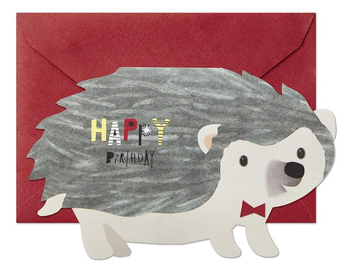 Hallmark Pop Up Birthday Greeting Card (Hedgehog) 1