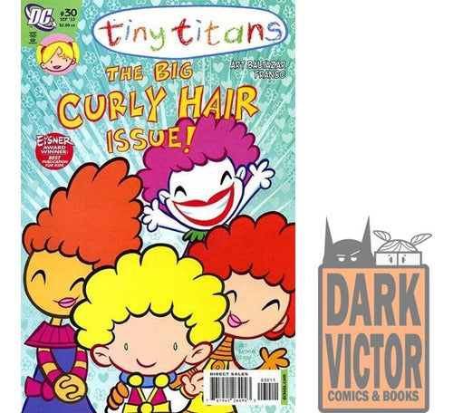 Tiny Titans #30 The Big Curly Hair Issue! 0