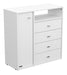 Eldo Omar Mosconi Millennial Dresser with Doors + 4 Drawers 6