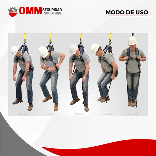 Máximo Esfuerzo Anti Trauma Device for Work at Heights 4