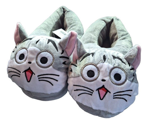 Pantuflas Pantuflas Gato Super Divertido Y Abrigadita 1