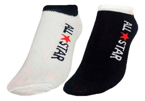 Converse Lifestyle Men's Allstar X2 Black-bc Ankle Socks Pack of 2 0