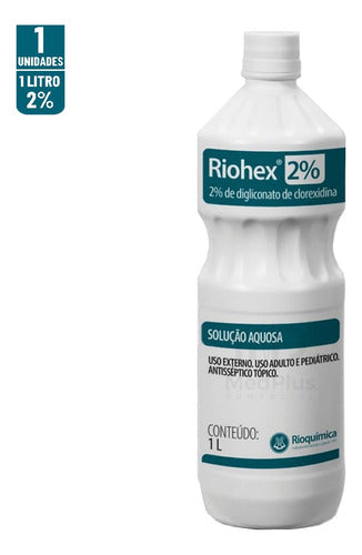 Clorexidina Riohex 2% Solução Aquosa 1 Litro 1