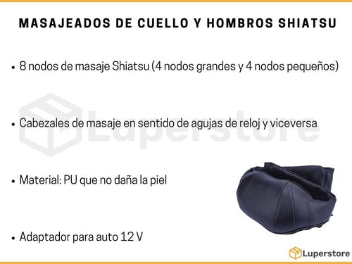 Etheos Shiatsu Neck and Shoulder Massager 1