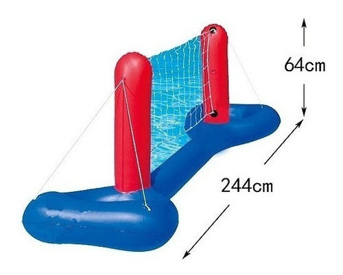 Bestway Volleyball Set Inflatable Pool Game 244x64 cm 52133 3