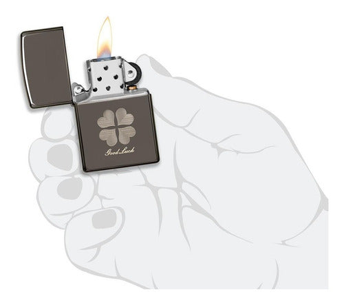 Zippo Original Good Luck Lighter Model 49120 4