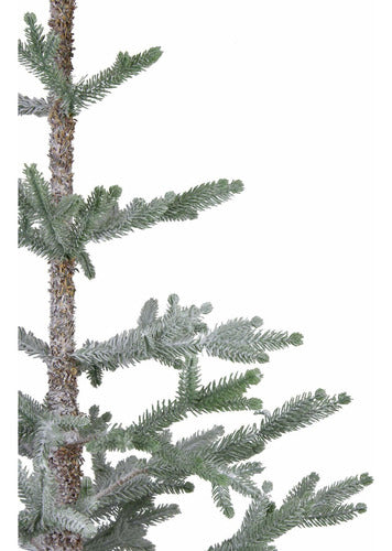 Northlight Artificial Snowy Pine Christmas Tree with Burlap Base 2