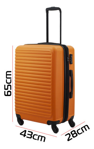 Medium Mila Crossover ABS 24-Inch Hardside Suitcase 36