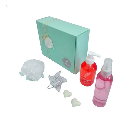 Relax Zen Spa Roses Gift Box Kit Aroma Set #34 Happy Day - Relax Caja Regalo Zen Spa Rosas Kit Set Aroma N34 Feliz Día