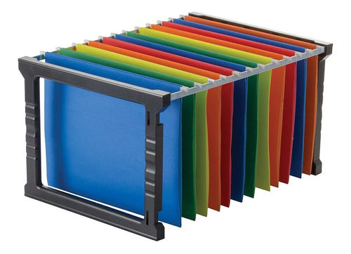 Officemate Plastic Hanging File Folder Frame, 18 Inch, Letter And Legal Size 0