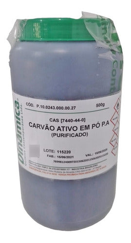 Carvão Ativo Pó Pa 500g - Dinamica 0