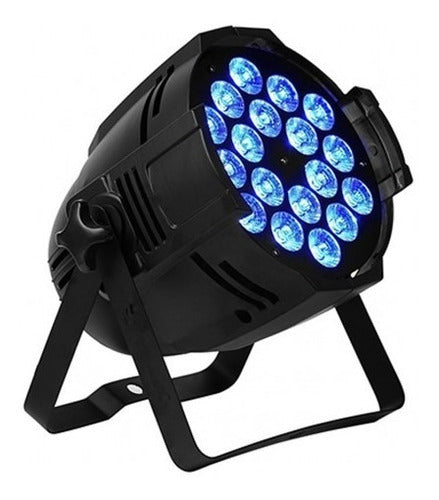 Tacho Luz Led Spectrum Elf 43 Rgbw Control Dmx 18 Leds 10 W 0