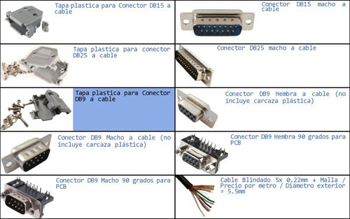 Abebashop DB9 Connector to Cable Plastic Cover 1