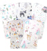 Cucu Pack of 3 Shoulder Towels 30x15cm with Print 0