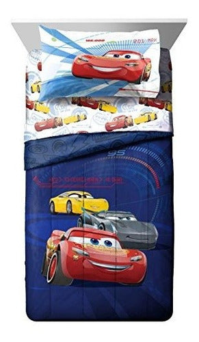 Jay Franco Disney Pixar Cars Friends To The Finish Blue Pajama Bag 5