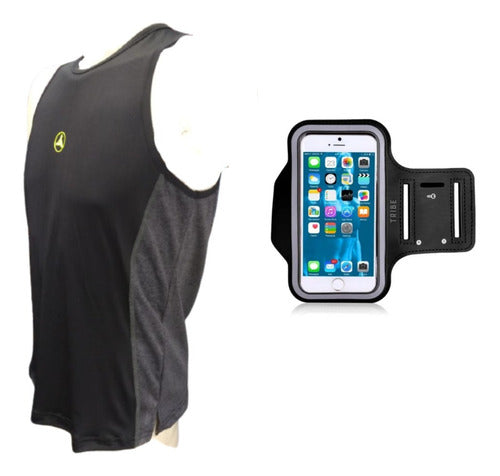 Urban Luxury Combo Run! Sports Tank + Cell Phone Armband 0