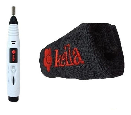 Professional Manicure Kit Keila + Black Towel 0