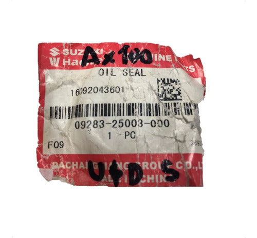 Reten De Piñon Suzuki Ax100 09283-25003-000 1