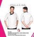 MoldeArte Molde Digital Chaqueta Chef Con Vivos, Pack De 5 Talles! 1