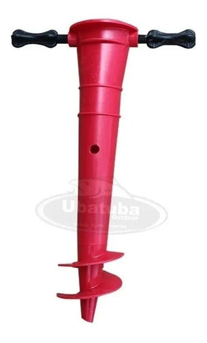 Imported Beach Umbrella Screw Anchor Support for up to 3.4cm Diameter Poles by Ubatuba Outdoor 3