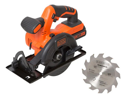 Kit Sierra Circular + Taladro Black+decker Bdcd220cs Maletín 1