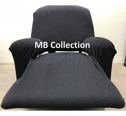 MB Home Linen Stretch Fit Lazy Boy Chair Recliner Slipcover 1