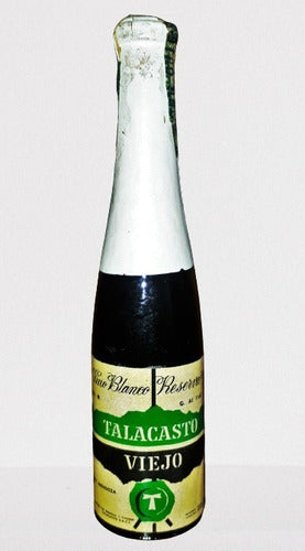 Botella Miniatura Vino Blanco Reserva Talacasto Viejo 0