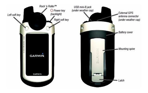 Garmin Colorado 300 400 400t Battery Cover 2