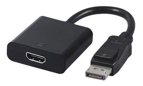 Adaptador Conversor Displayport Entrada A Hdmi Hembra Salida 0