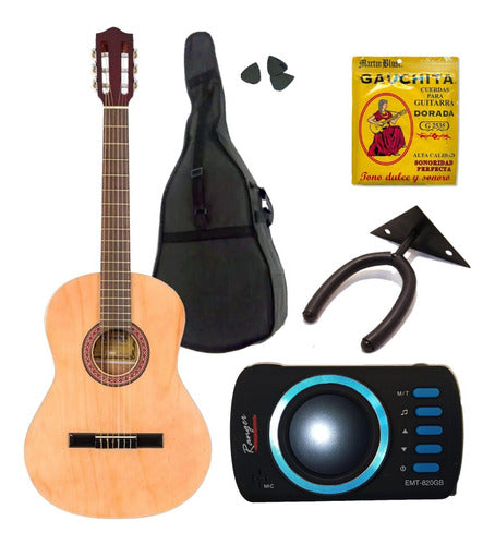 Gracia Combo Guitarra Clasica Criolla Gracia M1 Estudio 0