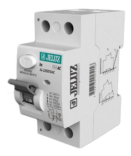 Kit 2 Térmicas 10a32amp + 1 Disyuntor 40amp + Caja 8 Modulo 1