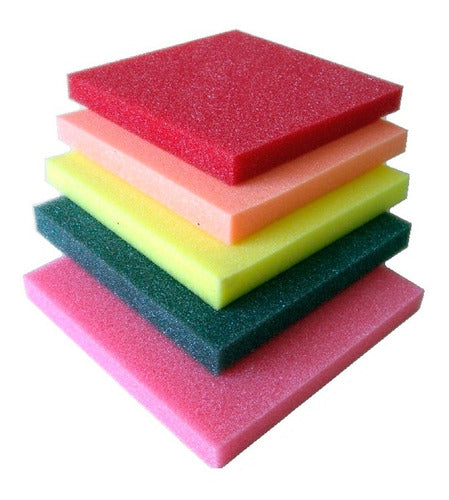 Foam Rubber Cushions 40 X 40 X 5 Cm 0