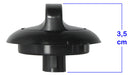 Longvie Black Knobs Set of 5 12331 / 13331 1