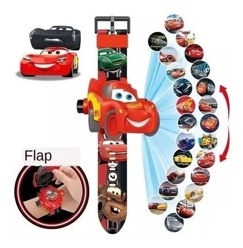 Ditoys Cars Rayo Mcqueen Projector Watch 2503 1