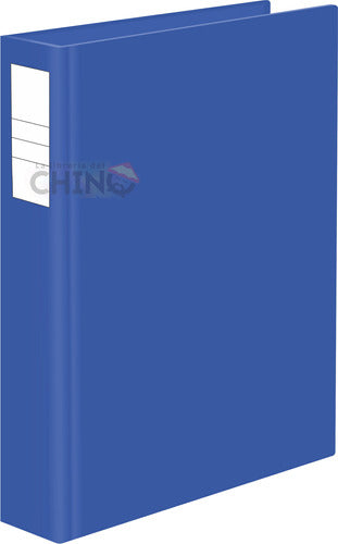 The Pel PVC Covered Folder Blue 2 Rings 40mm Quality 1