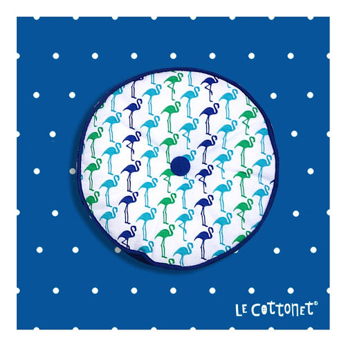 Exclusive Round Decorative Cushions by Le Cottonet for Chairs 21