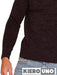 Men's Heathered Round Neck Wool Pullover Sweater Jacket 2