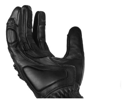 Motorman Hero Winter Leather Gloves with Protections Bamp Group 6