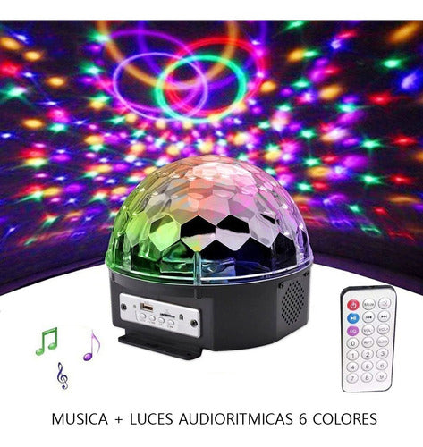 Electrocenter Combo Led Dj Party Lights Ball + Proton 36 + Laser + Flash 1