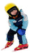 Trespass Cowa Kids Waterproof Ski Mittens 16