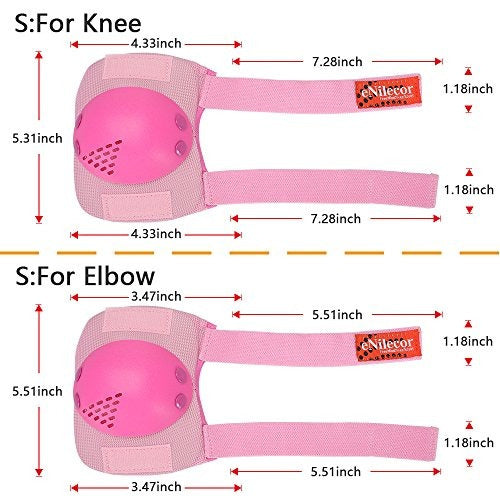 eNilecor Kids Knee Pads, Gear Set for Safety 4