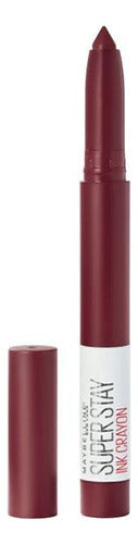 Labial Maybelline Super Stay Ink Crayon Settle For More 0